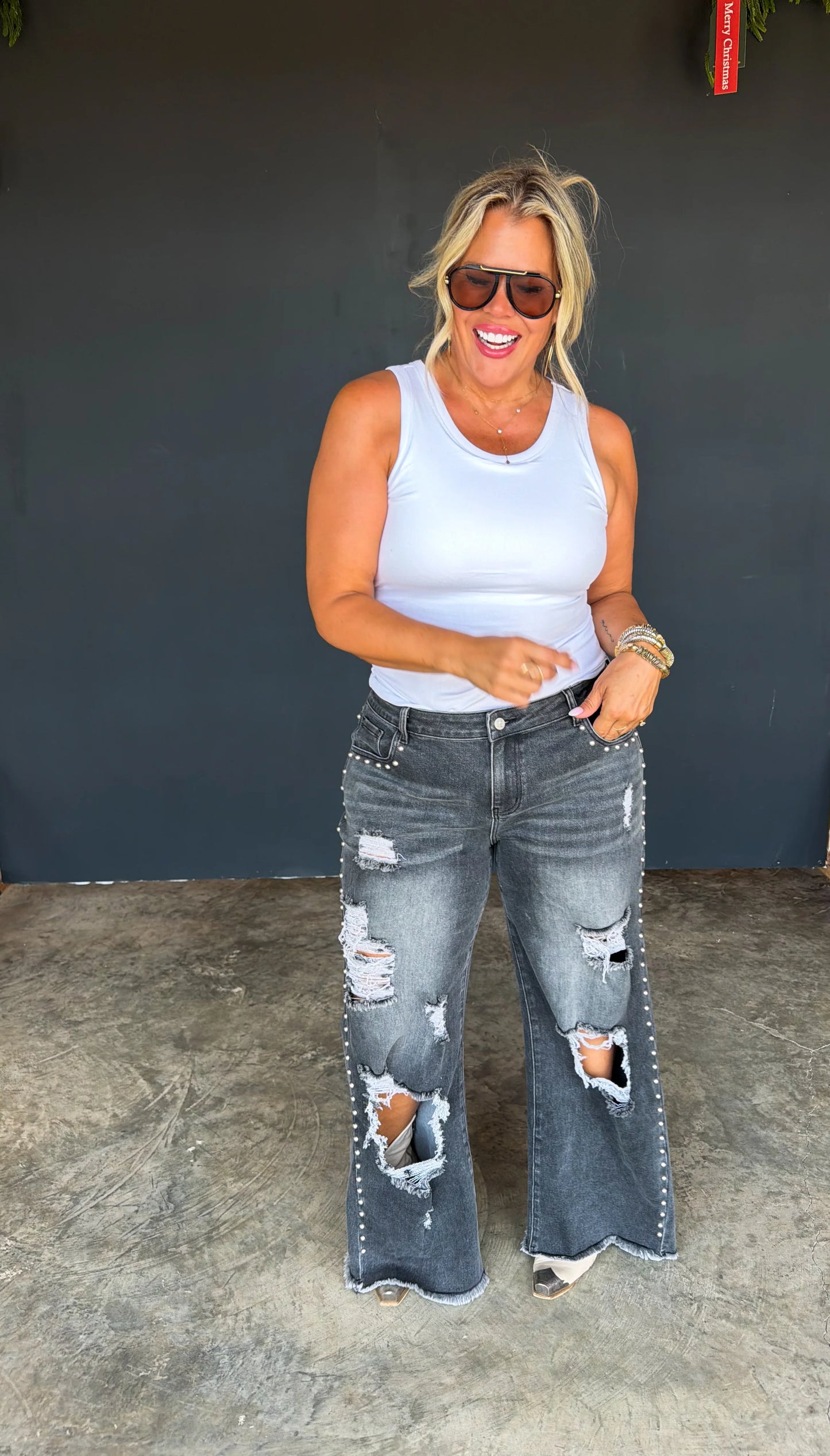 PREORDER Off The Grid Studded Jeans