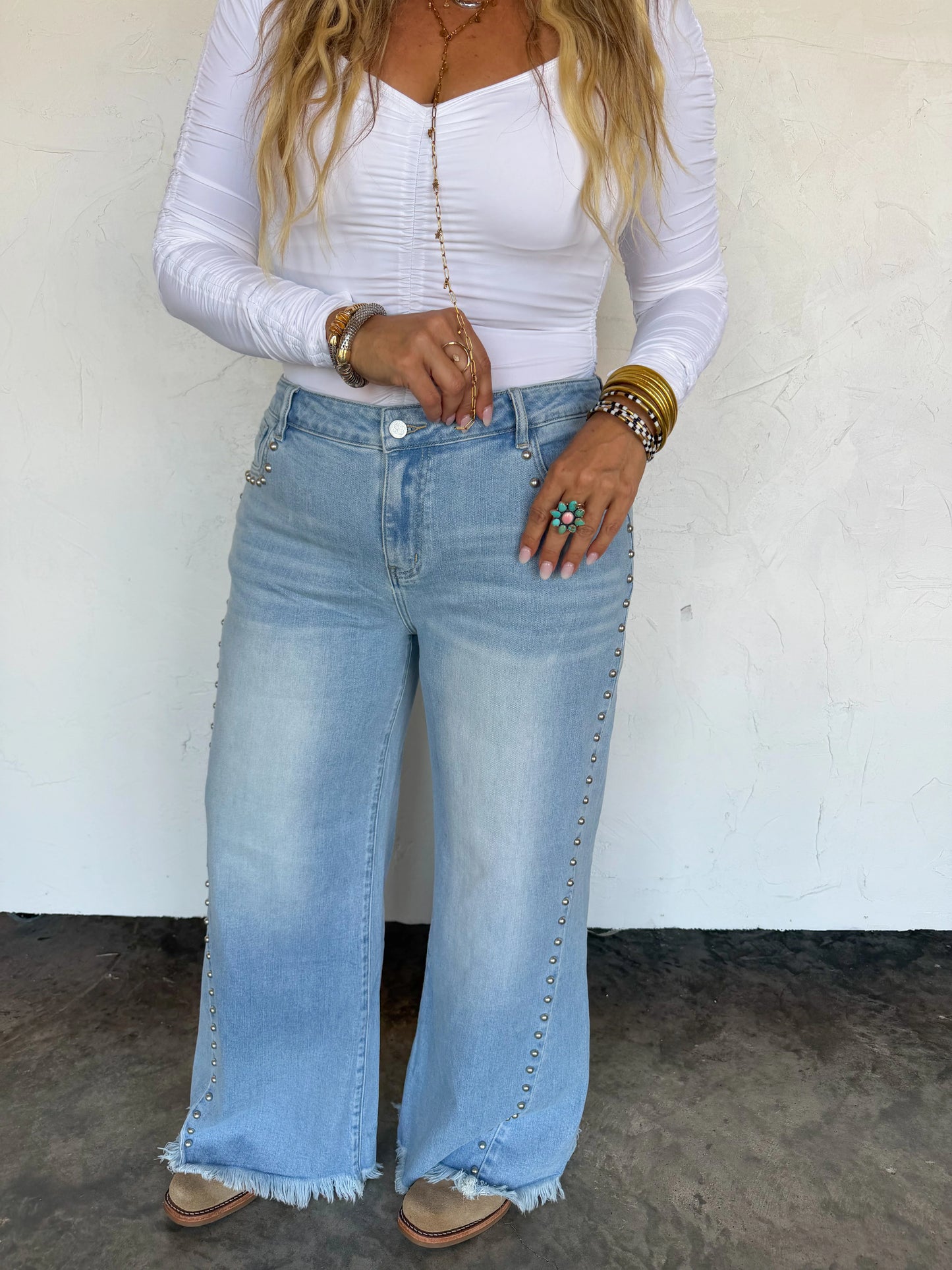 PREORDER Off The Grid Studded Jeans