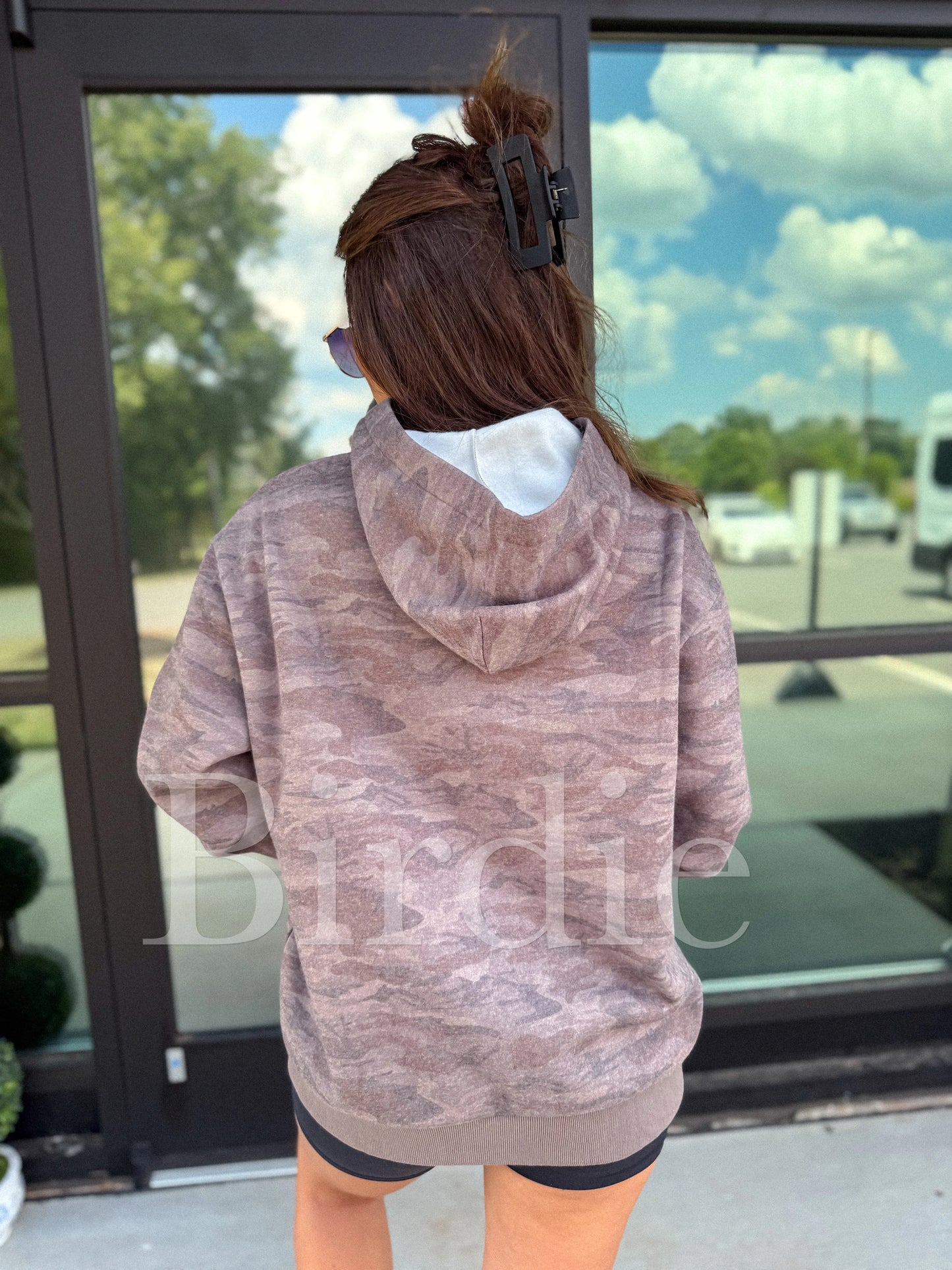 PREORDER Birdie Hoodie in Smoked Oak Camo