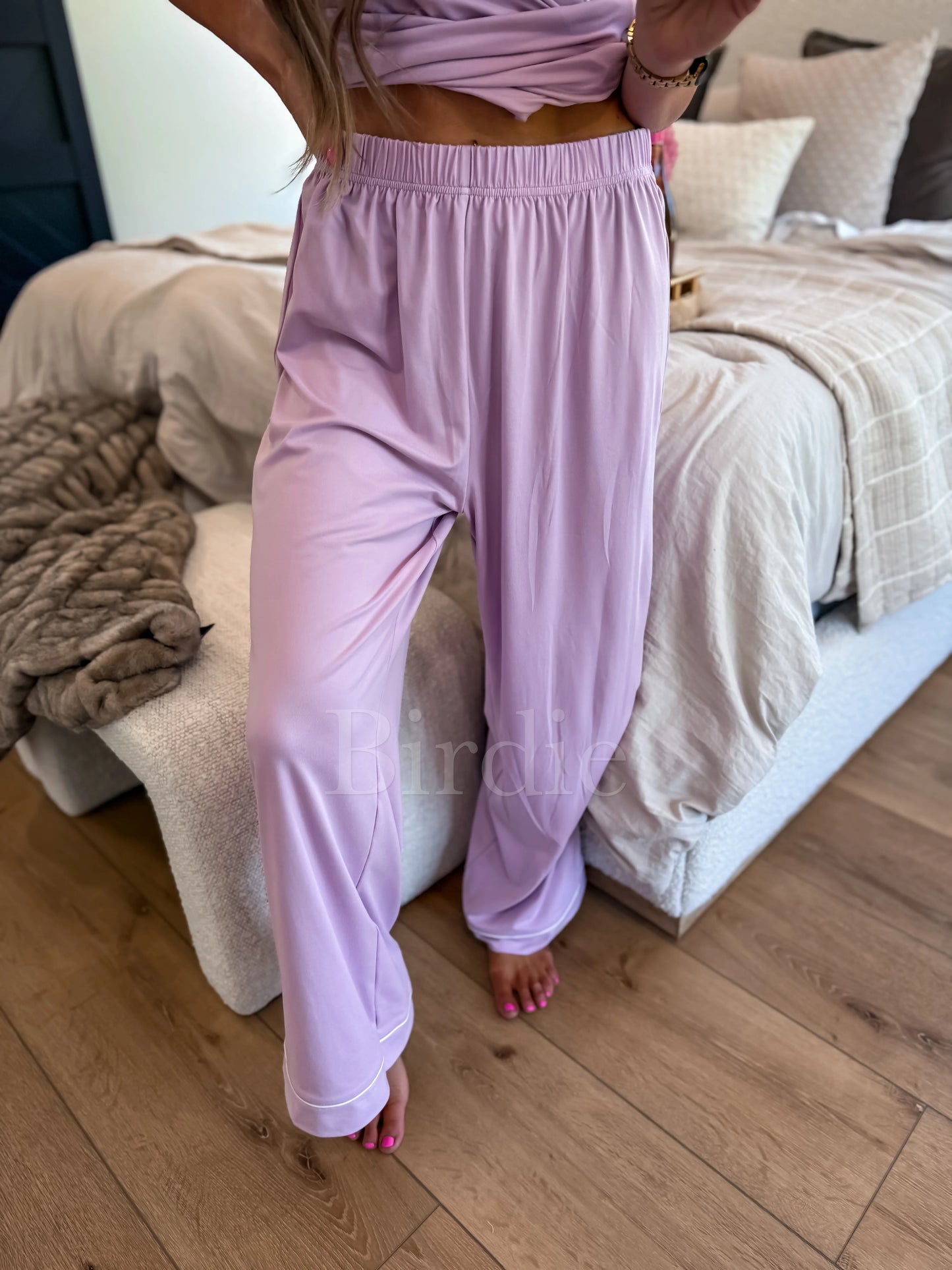 PREORDER Birdie Short Sleeve PJ Set in Sugar Plum Scoop (Sold as Set)