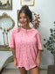 PREORDER Birdie Premium Blend Oversized Tee in Pink Party Leopard