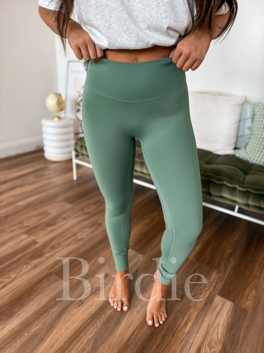PREORDER Birdie Melt Leggings in Olive