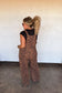 PREORDER Cheetah Karli Boho Overalls *eta 2 weeks*