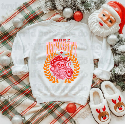 North Pole University Crew/ Tee