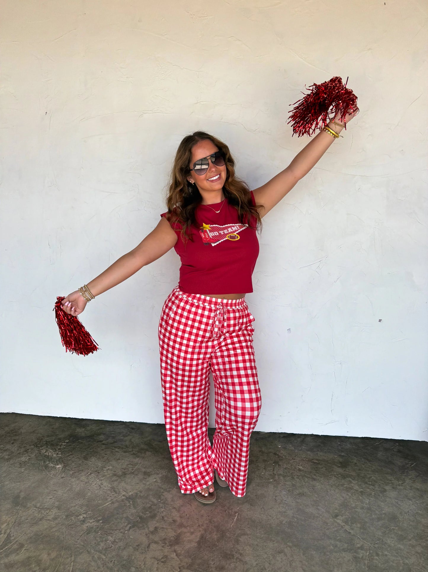 PREORDER Game Day Haddie Wide Leg Pants
