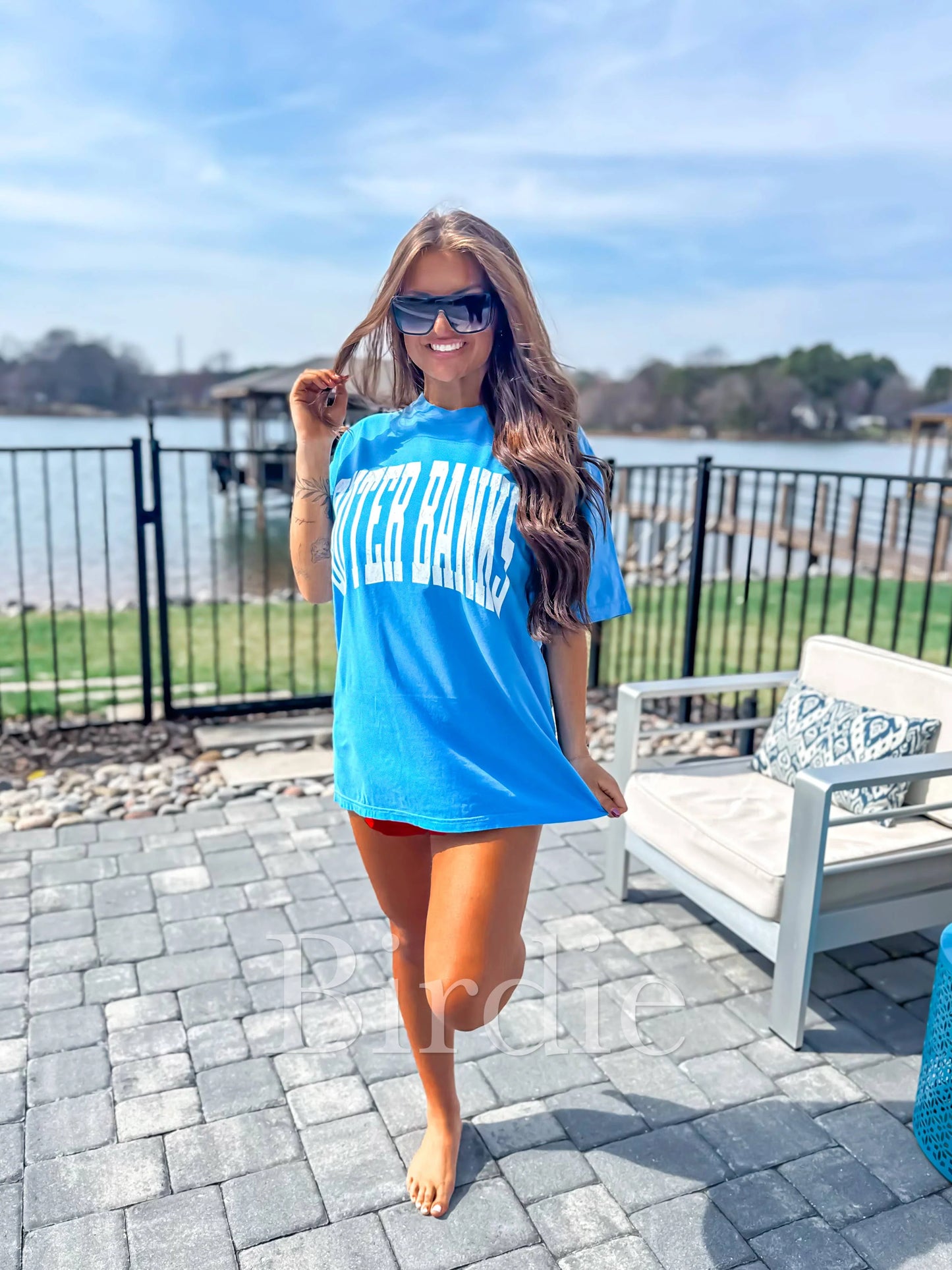 Outer Banks Graphic Tee on Royal Caribe