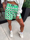 Birdie Boxer Shorts in Pink and Green Checker