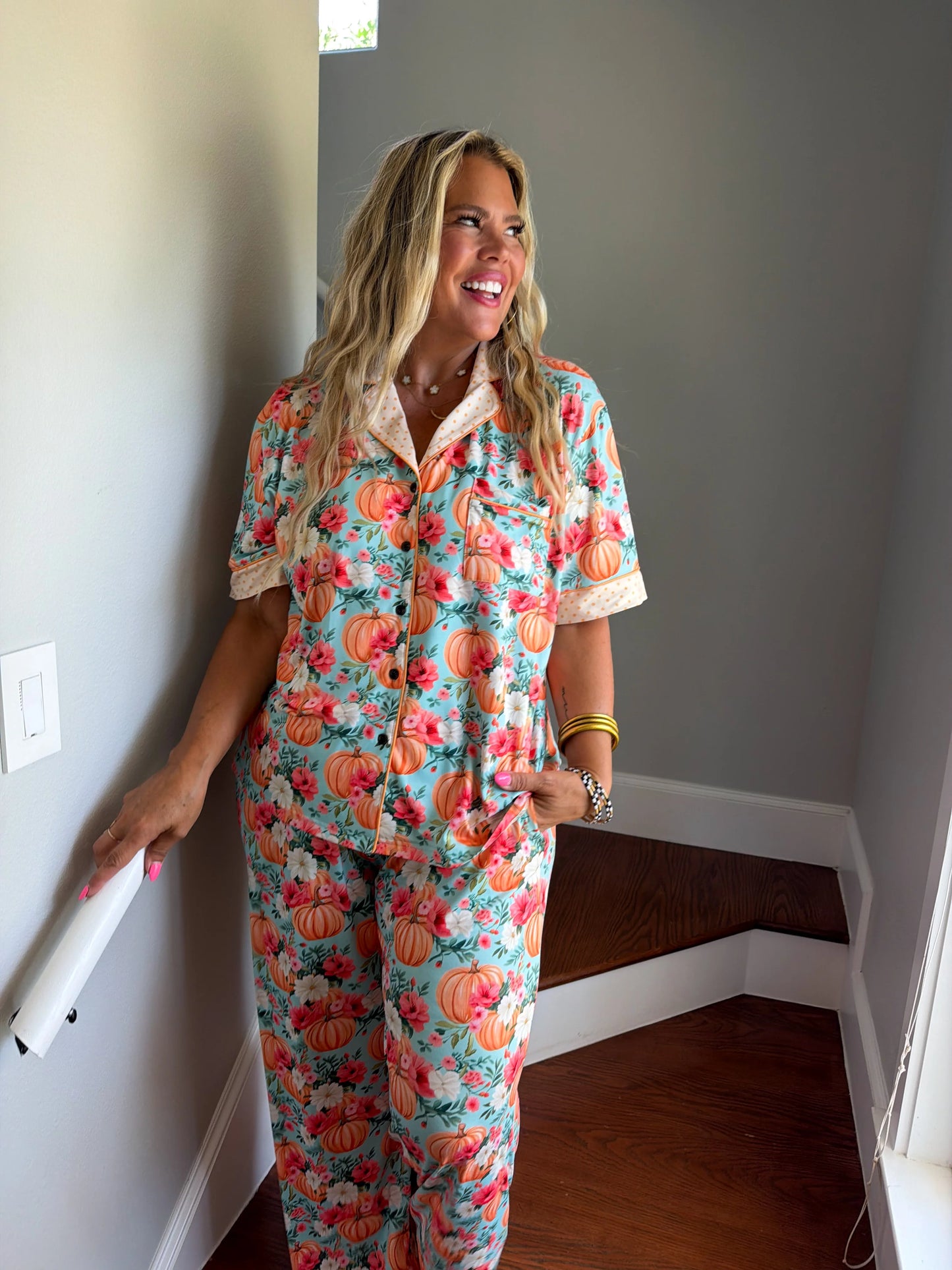 PREORDER Home Gathering Luxe PJ Set (Sold as Set)