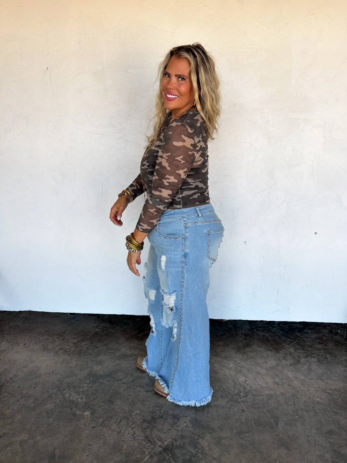 PREORDER Backroad Dress It Up Mesh Top