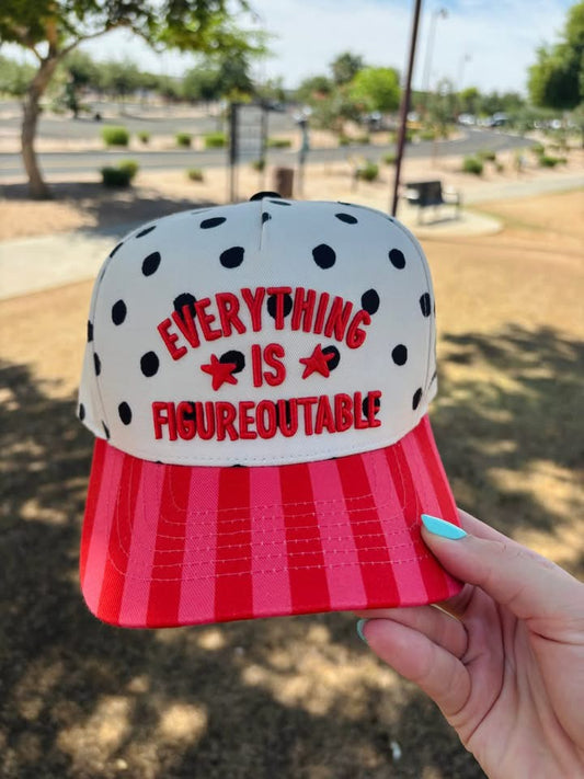 PREORDER Everything is Figureoutable Trucker Hat *ships in July*