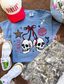 Lucky Skulls Collage Tee/ Crew