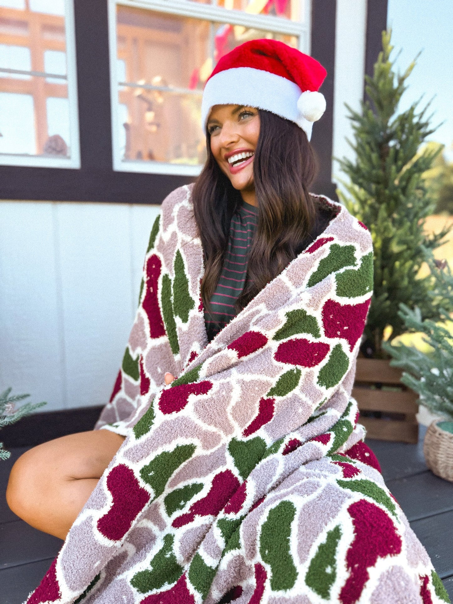 PREORDER Birdie Blanket in Mistletoe Marsh Duck Camo *final sale*