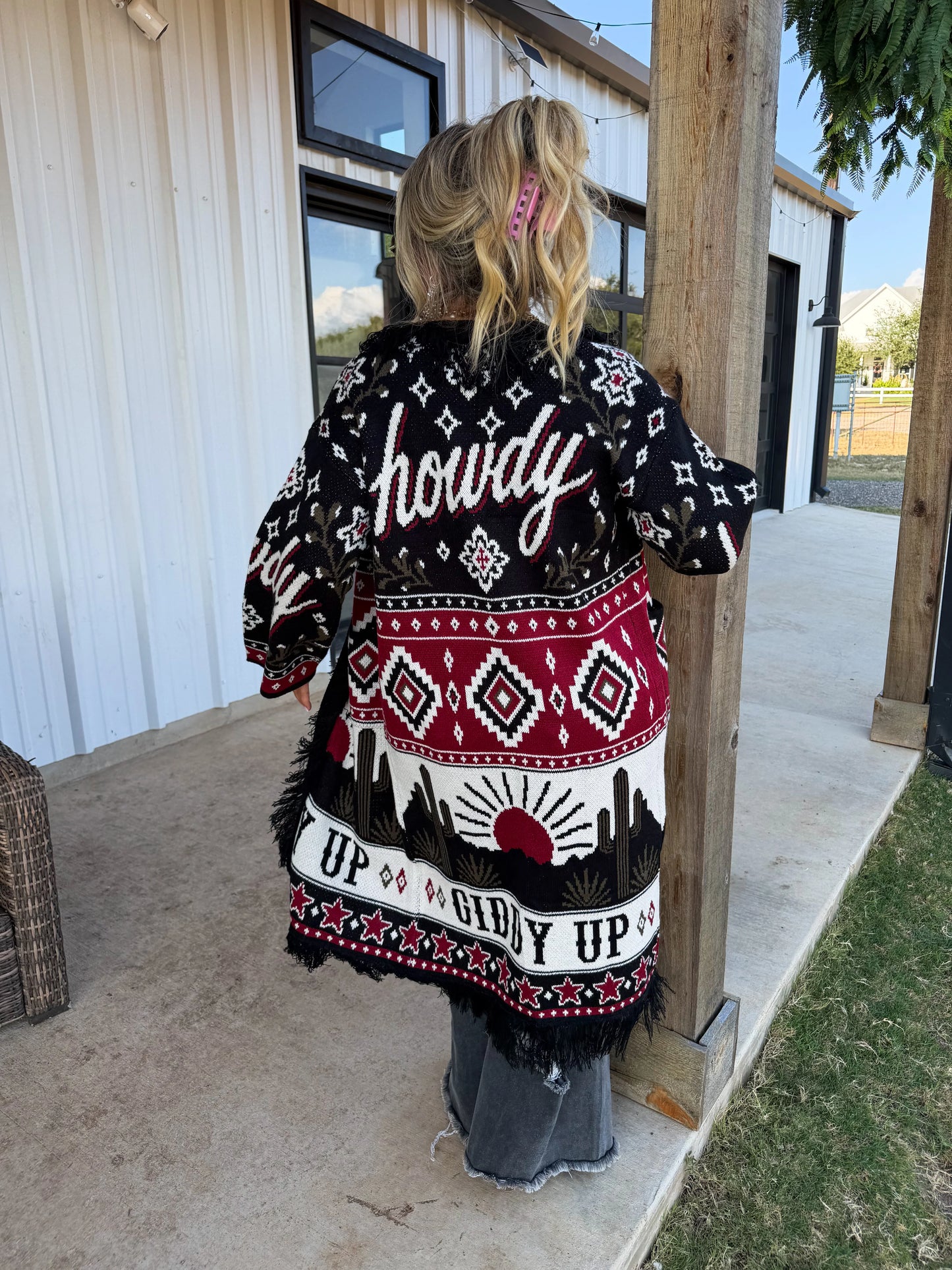 PREORDER Out West Knit Cardigan