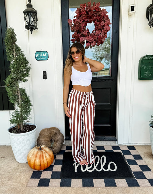 PRE-ORDER Vertical Vibes Stripe Pants