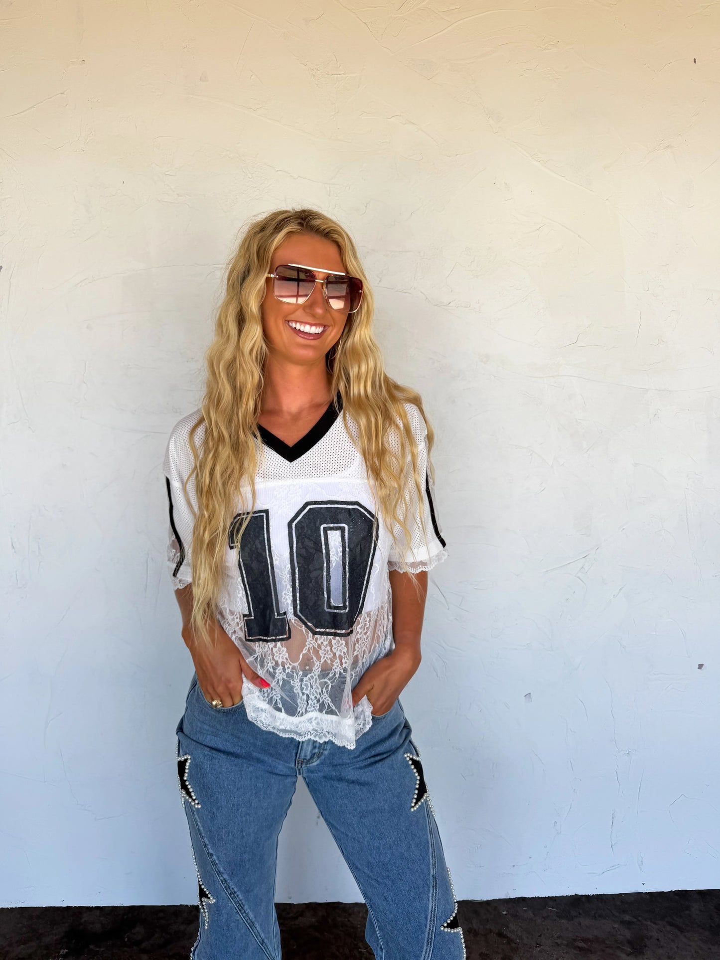 PREORDER Bleacher Babe Lace Jersey