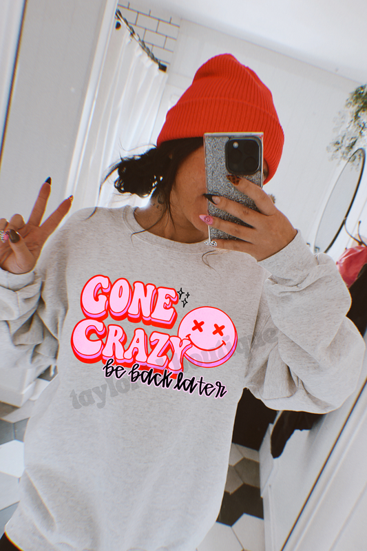 🤪🌀 Gone Crazy Crew/Tee