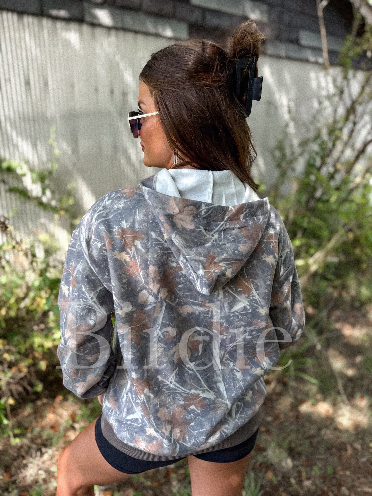 PREORDER Birdie Hoodie in Timber Haze Camo