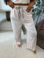 PREORDER Birdie Stretchy Lounge Pants in Honey Leopard