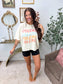Jolene Boxy Graphic Tee on Ivory *final sale*