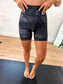PREORDER Birdie Elevated Motion Biker Shorts in Carbon Camo