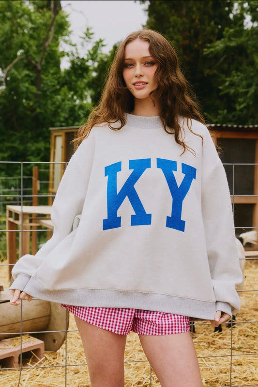 ☆ PRE-ORDER Viral Reversible Mockneck KY - Kentucky Sweatshirt ☆