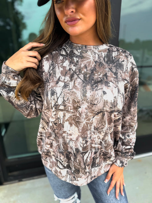 PRE-ORDER Birdie Stealthcore Camo Pullover