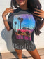 Coastal Cowgirl Graphic Tee on Pepper