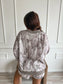 PREORDER Birdie V Neck Oversized Sweatshirt in Ashwood Camo