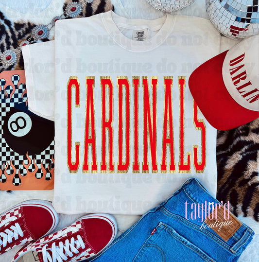 Tall Cardinals Tee/ Crew