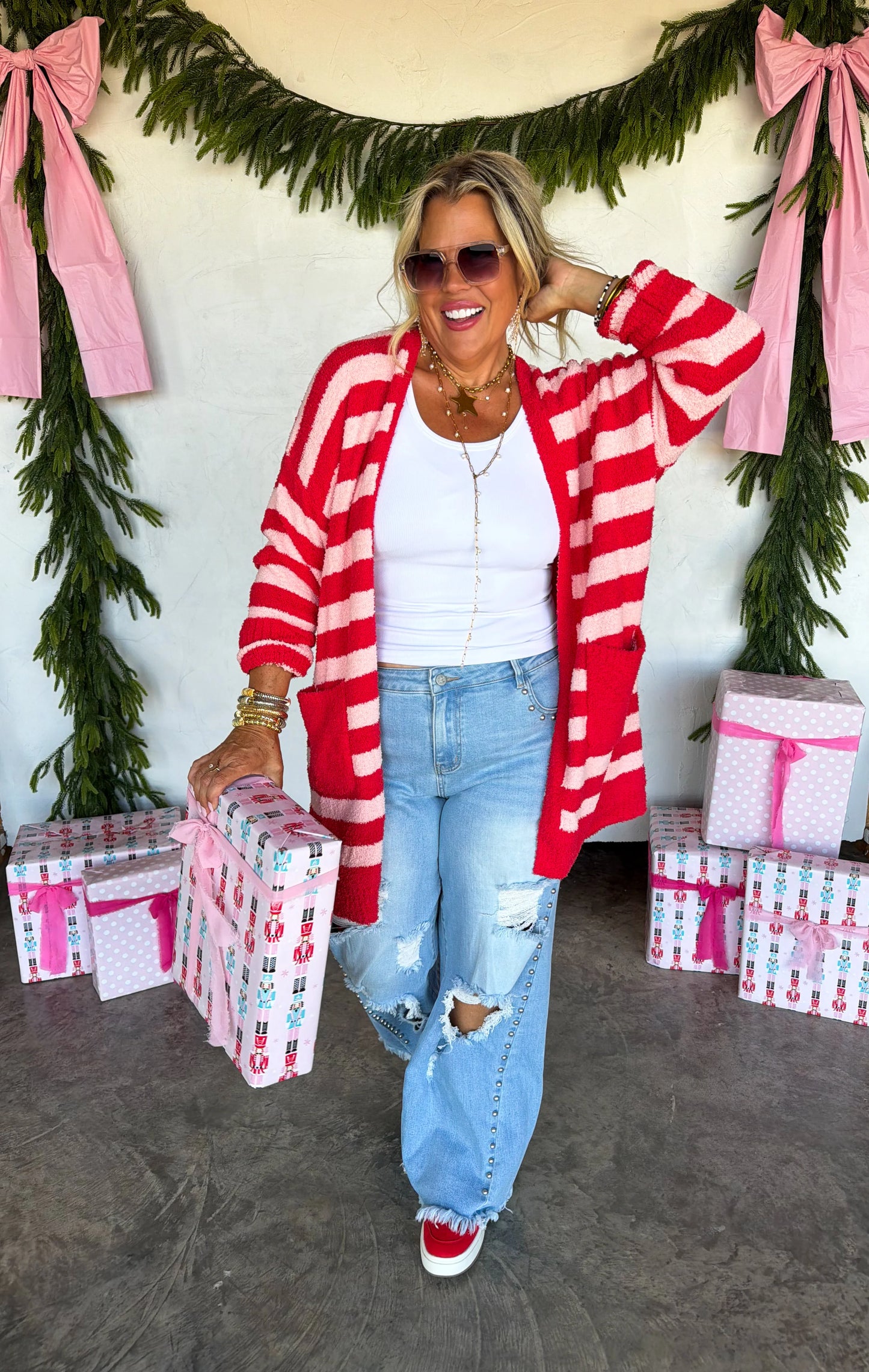 PREORDER Cozy Christmas Cloud Cardigan