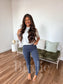 PREORDER Birdie Melt Leggings in Deep Blue
