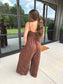 PREORDER Birdie Drift Jumpsuit in Vintage Cocoa