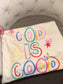 God Is Good Graphic Tee on Ivory