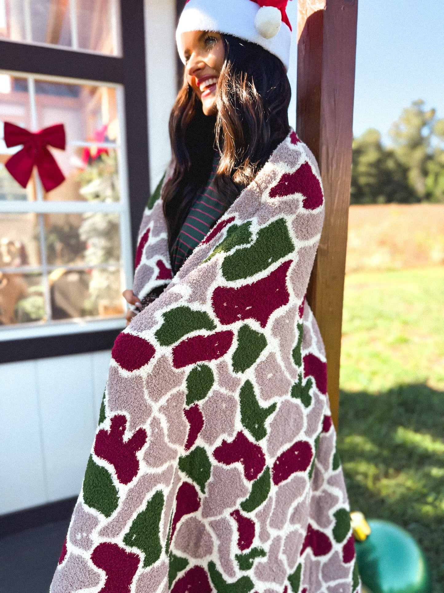 PREORDER Birdie Blanket in Mistletoe Marsh Duck Camo *final sale*