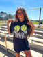 Big Ol Hitties Graphic Tee on Black