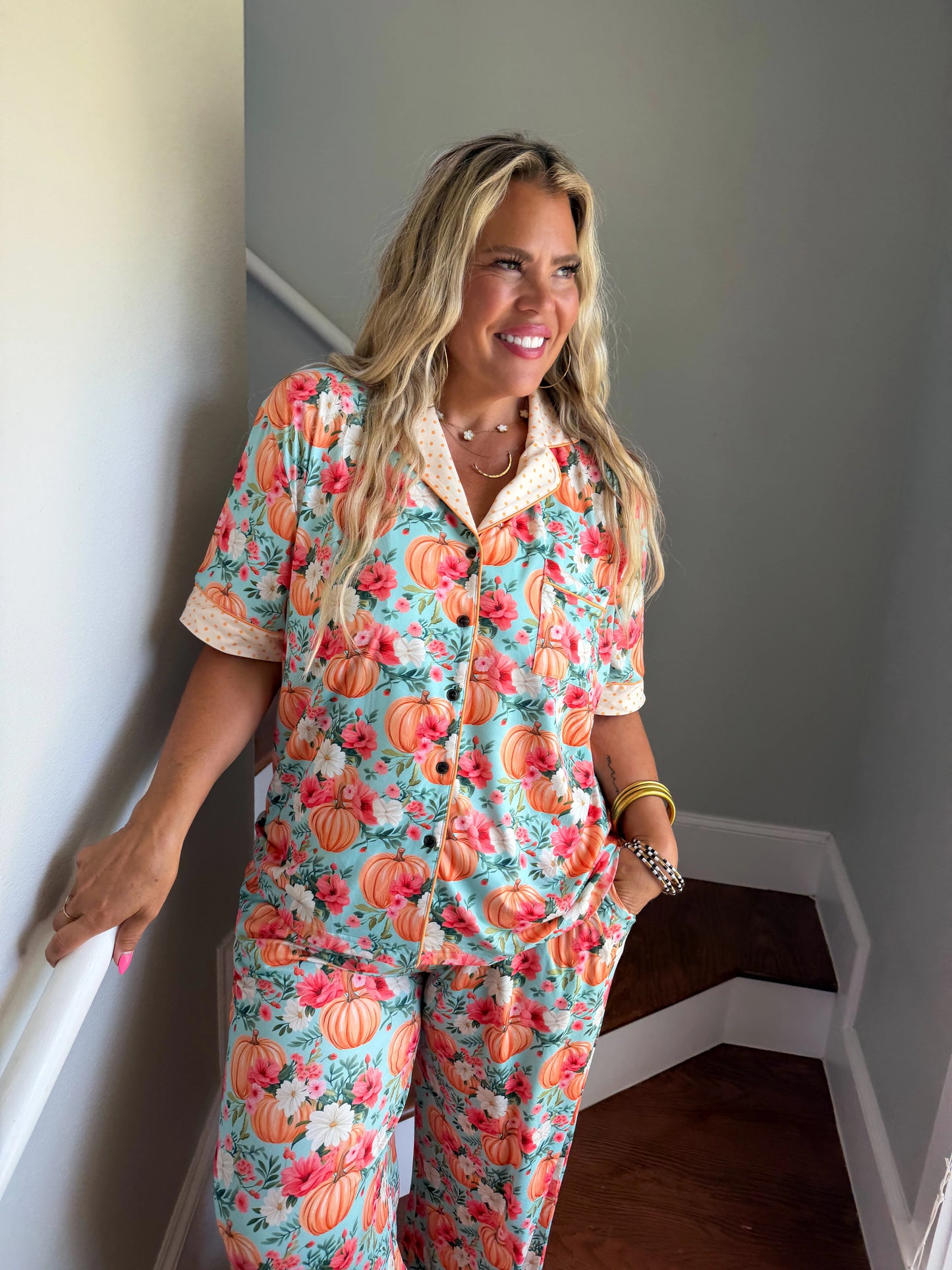 PREORDER Home Gathering Luxe PJ Set (Sold as Set)