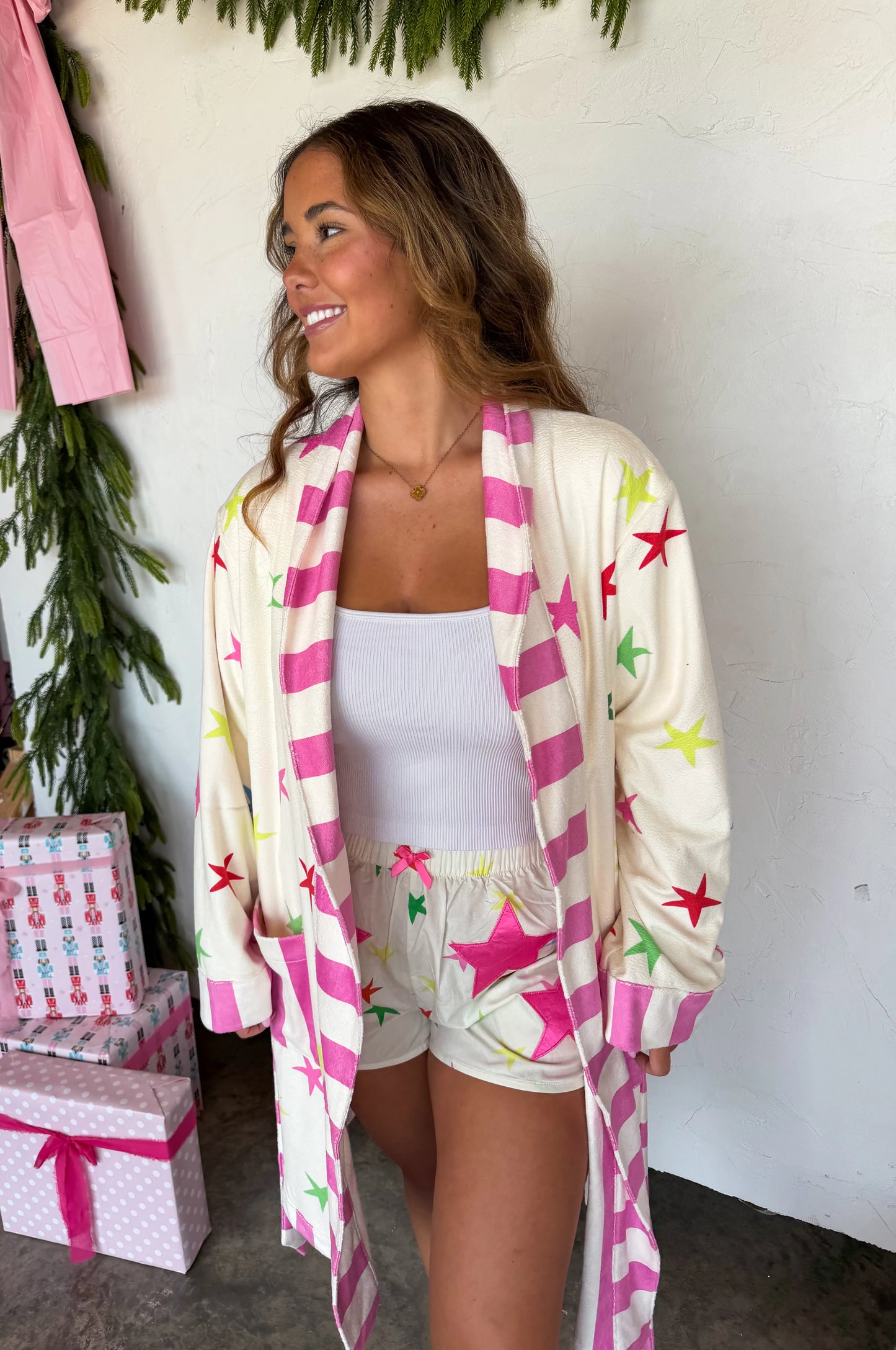 PREORDER Holiday At Home Robe