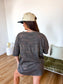 PREORDER Birdie Oversized Tee in Smoked Oak Camo