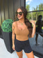 PREORDER Birdie Core Motion Seamless Brami in Golden Oat *final sale*