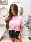 PREORDER Birdie Breeze Tee in Bubblegum