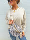 PRE-ORDER Birdie Double Zipper Crossbody bag In Duck Camo & Dark Camo