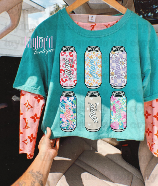 🧃💖 Lani Colorful Tee/ Crew