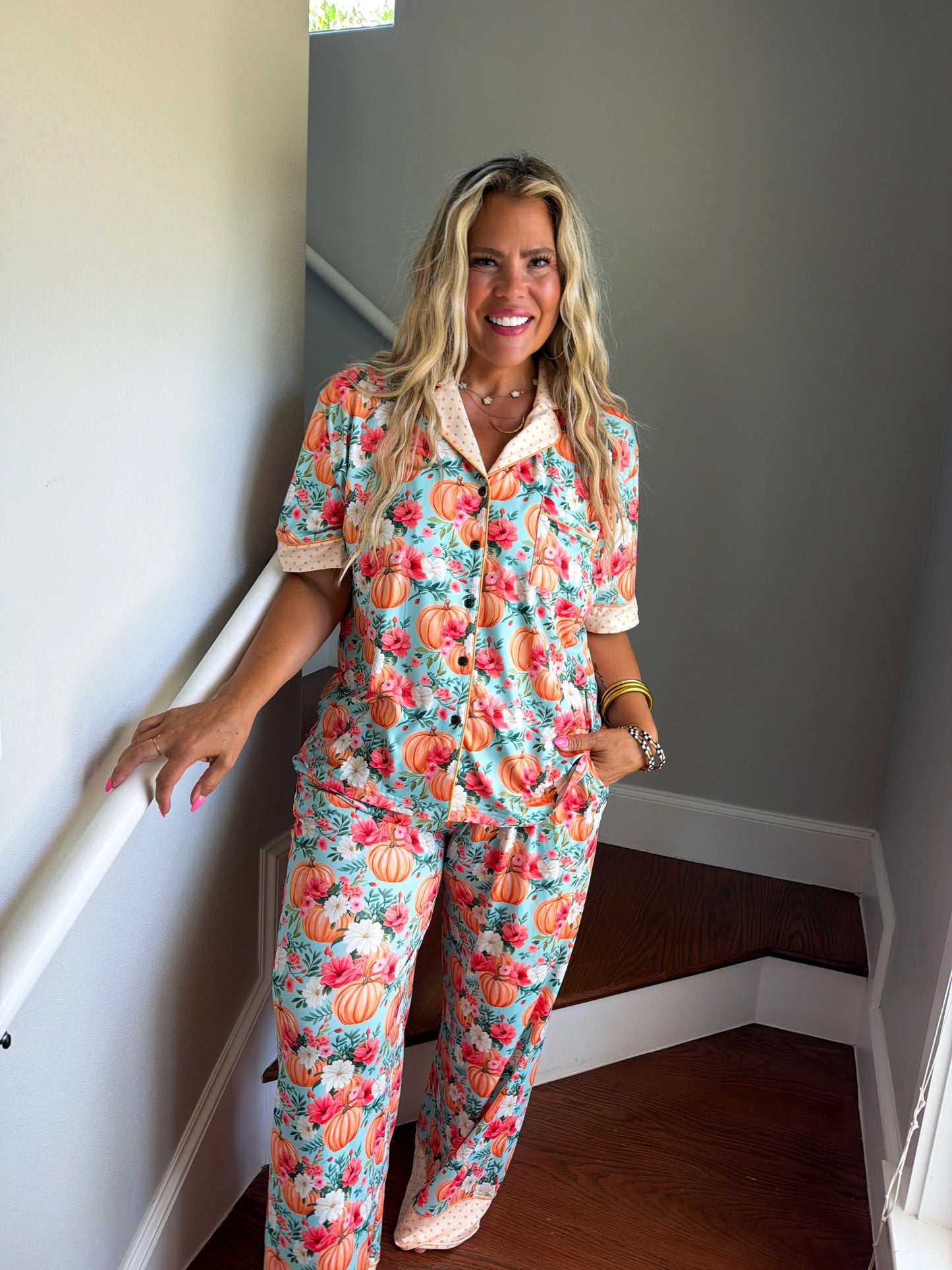 PREORDER Home Gathering Luxe PJ Set (Sold as Set)