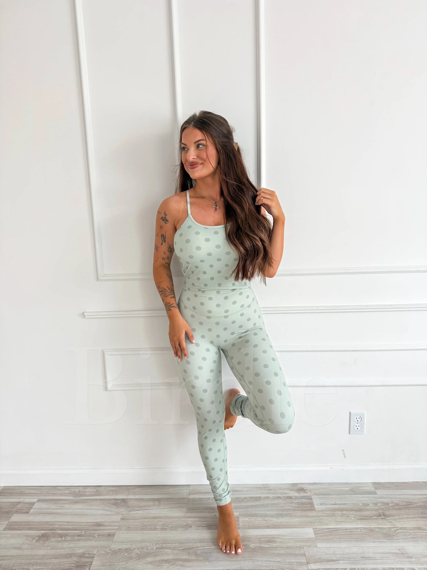 PREORDER Birdie Brami in Pistachio Dot