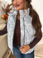 PREORDER Birdie Puffer Vest in Silver Skies Camo