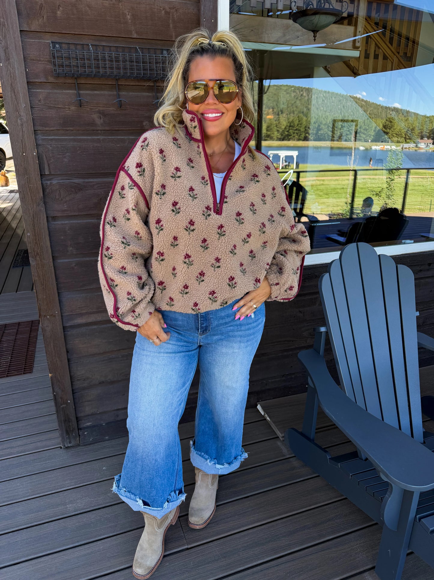PREORDER After Sunset Quarter Zip Pullover