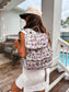 Birdie Quilted Backpack in Duck Camo