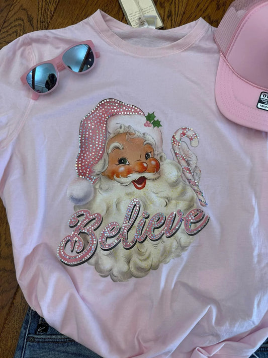 PREORDER Pink Spangle Comfort Colors Tee