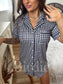 PREORDER Birdie Tee Sleep Dress in Darling Checkered