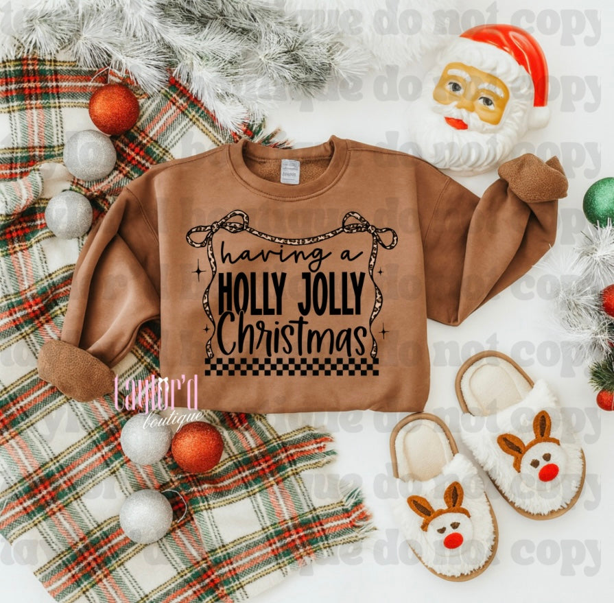 Holly Jolly Christmas Crew/ Tee